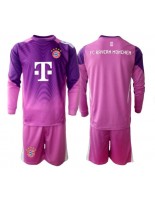 Otroške Nogometnih dresov Bayern Munich Vratar Tretji 2025-26 Dolgi rokavi (+ hlače)
